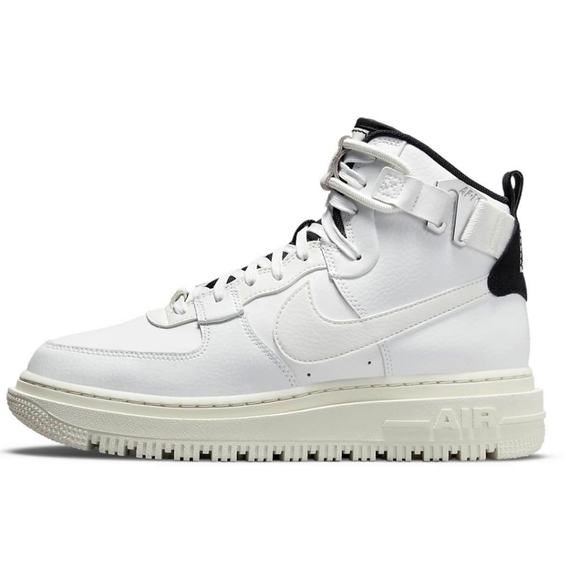 Nike Shoes - NIKE Air Force 1 High Utility 2.20 White Leather Sneakers Boots Unisex sz 41